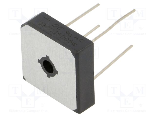 Bridge rectifier: single-phase; Urmax: 50V; If: 35A; Ifsm: 400A