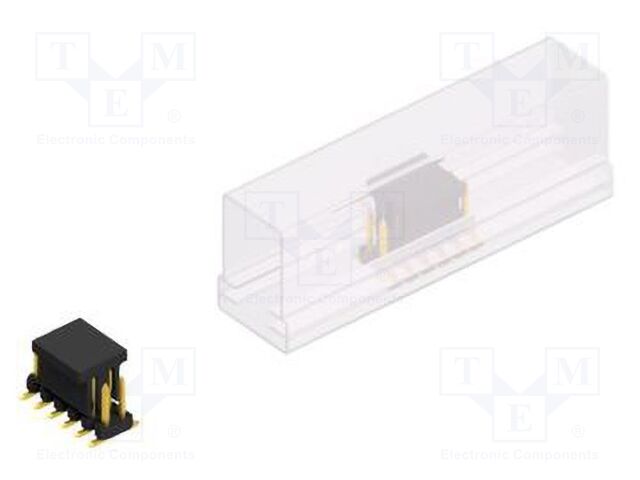 Connector: pin strips; pin header; male; PIN: 12; 2mm; SMT; 2x6; 100V