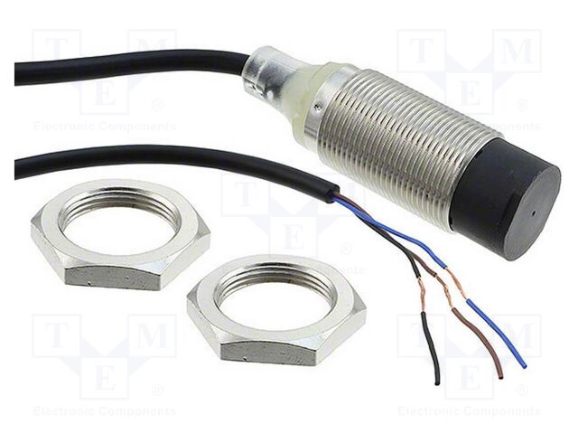 Sensor: inductive; OUT: NPN / NO; 0÷10mm; 10÷30VDC; M18; IP67; brass