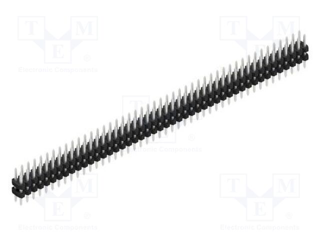 Connector: pin strips; pin header; male; PIN: 92; 2mm; THT; 2x46