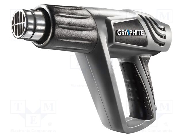Tool: electric hot shrink gun; 2kW; 230VAC; 25°C,350°C,550°C