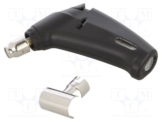 Burner: gas; 5.5ml; 25min; 650°C; Equipment: hot air deflector