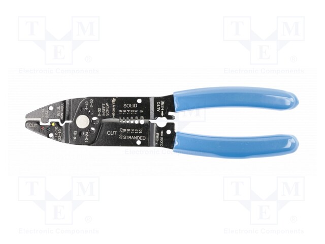 Multifunction wire stripper and crimp tool; 0.5÷6mm2; 215mm