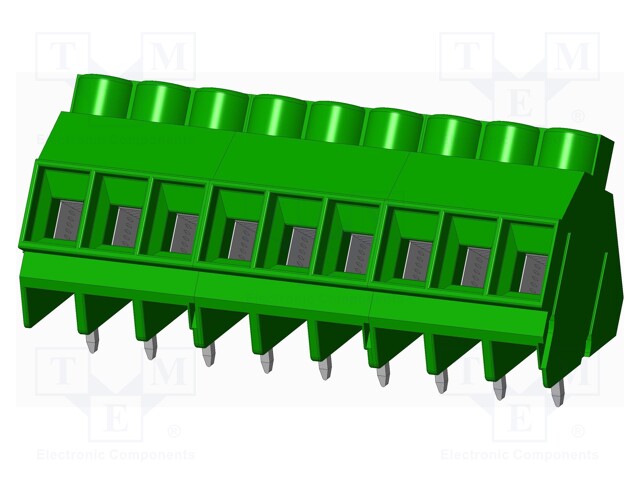 Connector: PCB terminal block; terminal; Plating: tinned; on PCBs