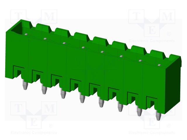 Connector: pluggable terminal block; socket; male; straight; THT