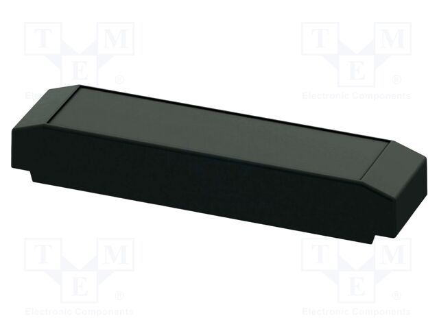 Upper housing; black; ICS25; X: 25mm; Y: 100mm; Z: 14.35mm