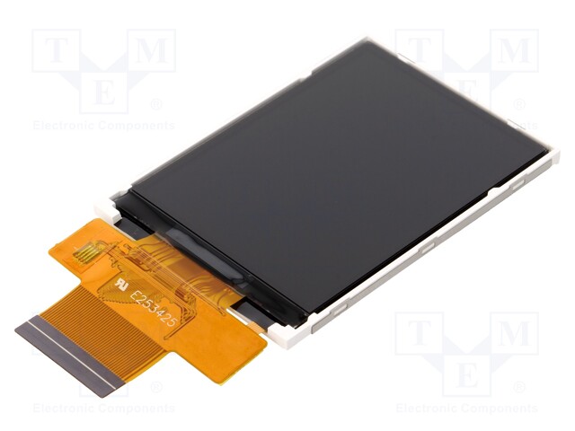 Display: TFT; 2.8; 240x320; Illumin: LED; Dim:50x69.2x2.5mm
