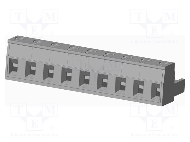 Connector: pluggable terminal block; plug; female; straight; grey