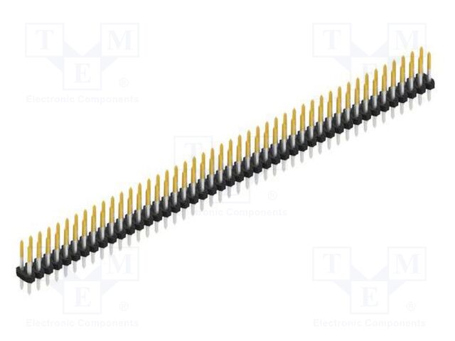 Connector: pin strips; pin header; male; PIN: 90; 2mm; THT; 2x45