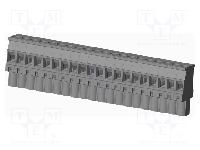 Connector: pluggable terminal block; plug; female; angled 90°