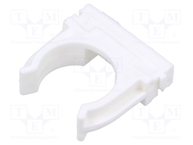 Bracket; polyetylene; -15÷80°C; white; Size: 32