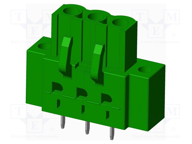 Connector: pluggable terminal block; socket; female; straight