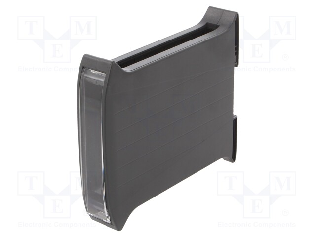 Enclosure: for DIN rail mounting; ABS