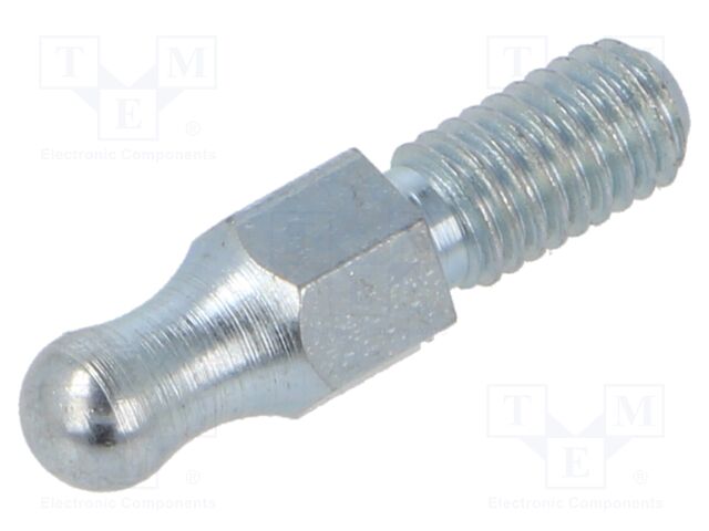 Screw; steel; Thread: M5; L: 22.7mm; Plating: zinc; M5x10