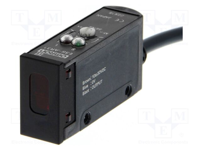 Sensor: photoelectric; Range: 2m; NPN; retro-reflective