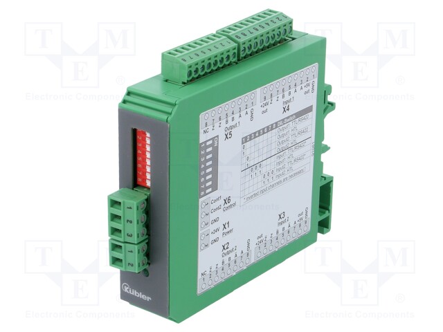 IP20; -20÷60°C; Converter: signal splitter; Application: enkodery