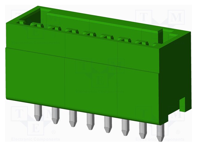 Connector: pluggable terminal block; socket; male; straight; THT