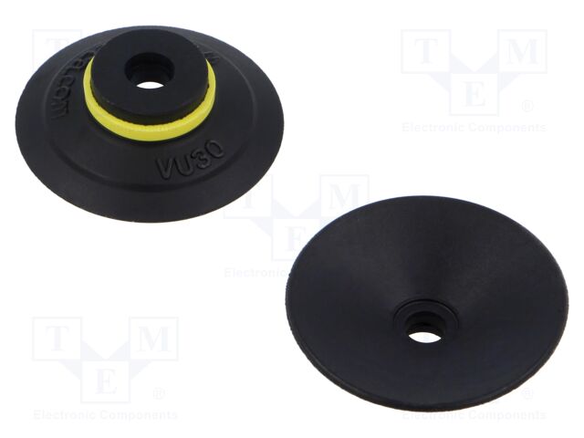 Suction cup; 32mm; 2cm3; Suction cup: NBR rubber