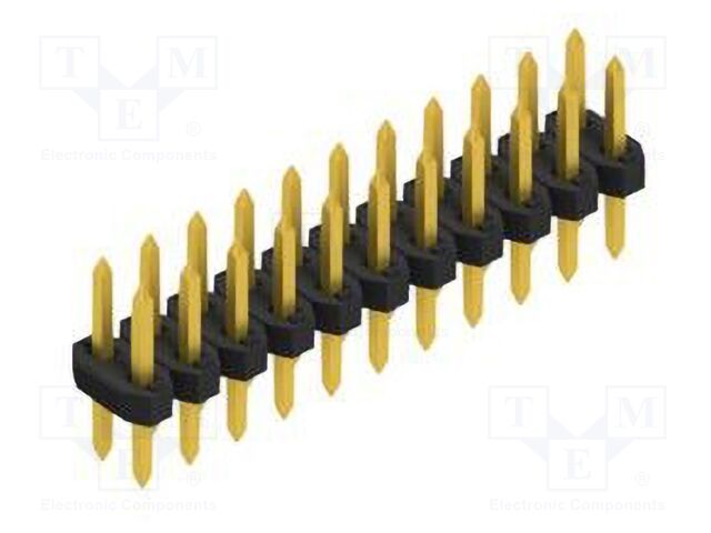 Connector: pin strips; pin header; male; PIN: 22; 2mm; THT; 2x11