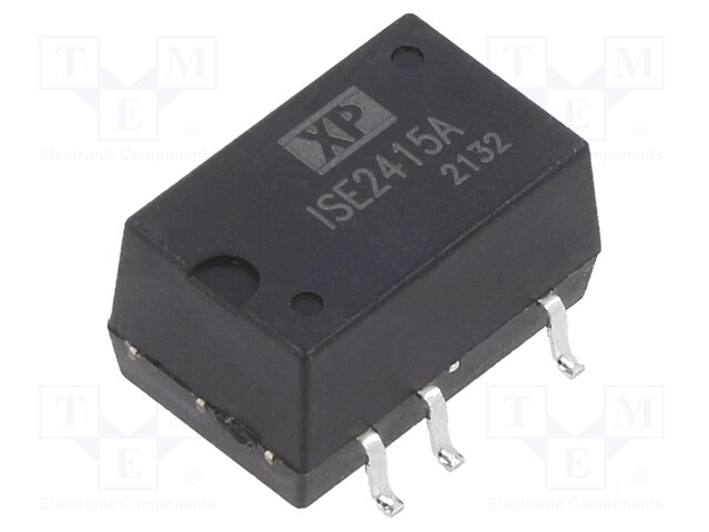 Isolated Board Mount DC/DC Converter, 1.5kV Isolation, ITE, 1 Output, 1 W, 15 V, 67 mA
