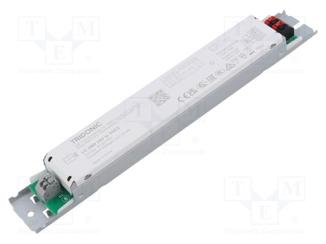 Power supply: switched-mode; LED; 35W; 24VDC; 438÷1458mA; IP20