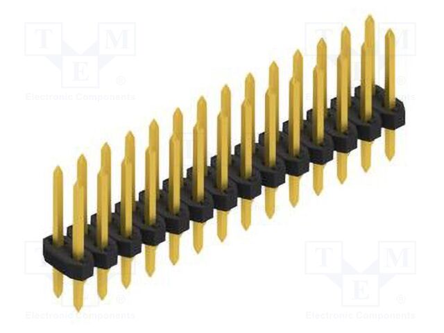 Connector: pin strips; pin header; male; PIN: 28; 2mm; THT; 2x14