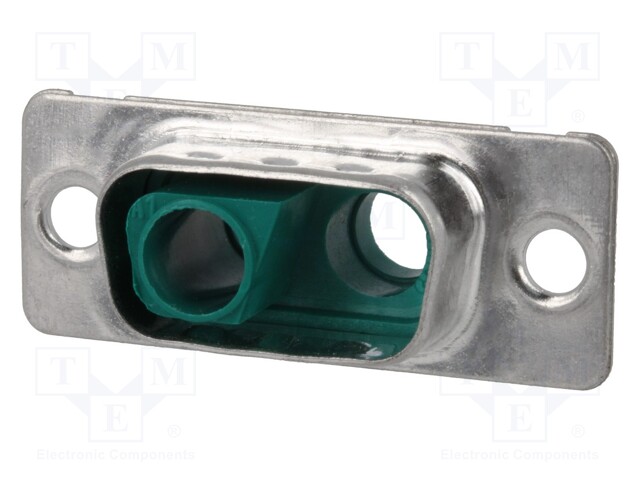 Special D-Sub; PIN: 2(2+0); plug; male/female; for cable; 25mm
