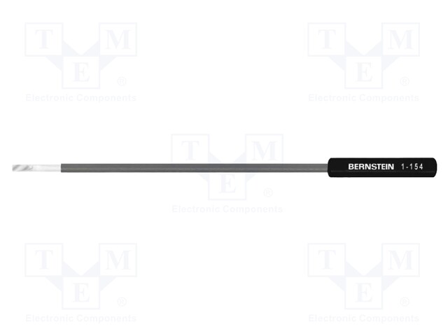 Trimmer; Blade length: 130mm; Overall len: 175mm; Size: 3,0x0,7mm