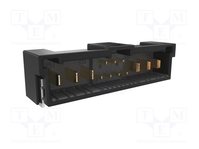 Connector: wire-board; male; 50V; PIN: 7; angled; soldering; tinned
