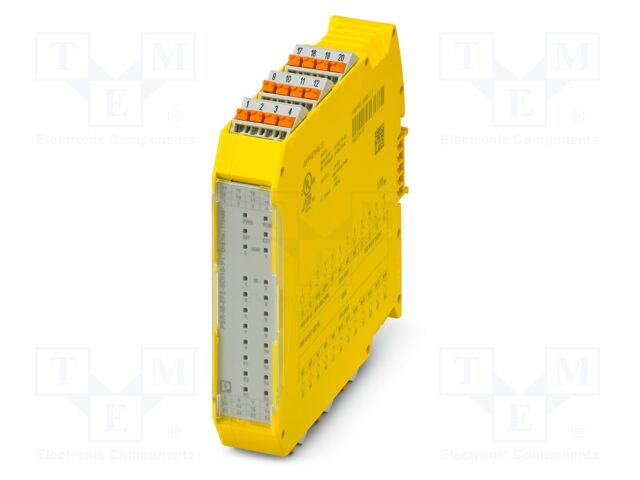 Module: extension; 24VDC; IN: 16; for DIN rail mounting; -10÷55°C