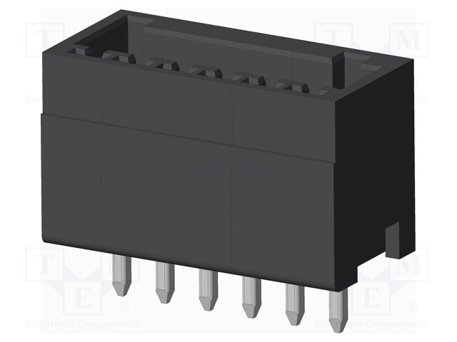 Connector: pluggable terminal block; socket; male; on PCBs