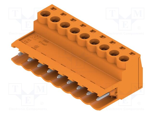 Connector: pluggable terminal block