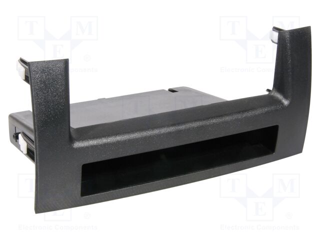 Radio frame; Toyota; 1 DIN; black