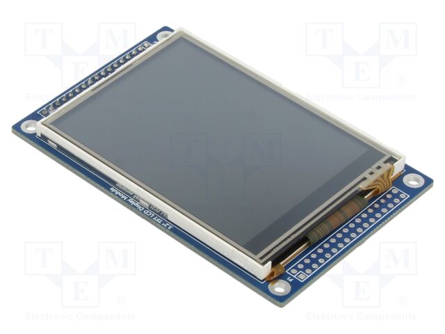 Display: LCD; matrix  TN; 320x240; 3.2"