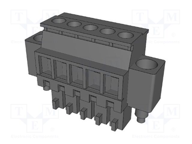 Pluggable terminal block