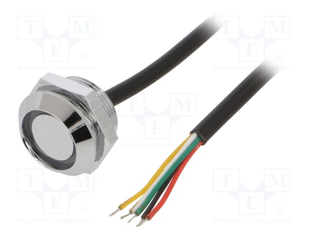 Button memory reader; red/green; 400mm; Mounting: M20