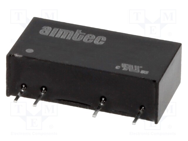 Converter: DC/DC; 1W; Uin: 4.5÷5.5V; 12VDC; Iout: 83mA; SIP7; 2.3g