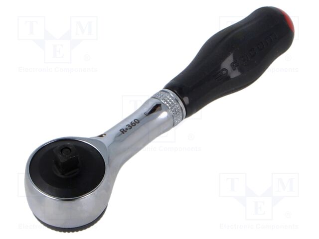 Rattle; 1/4"; twistable; 120mm; Teeth: 60