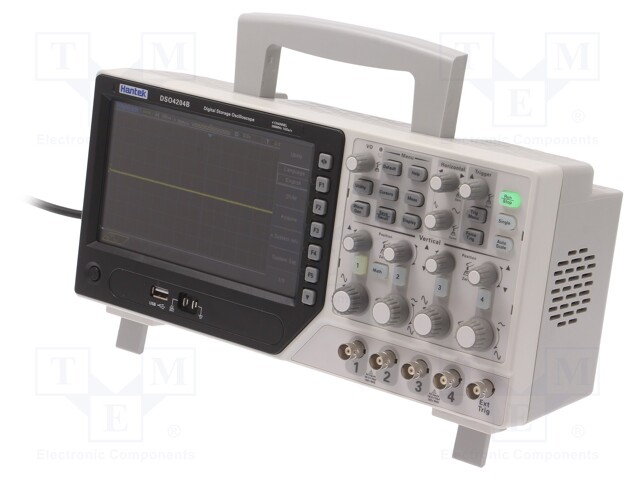 Oscilloscope: digital; Band: ≤200MHz; Channels: 4; 64kpts/ch; 1Gsps