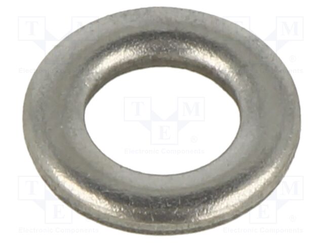 Washer; round; M6; D=12mm; h=1.6mm; A4 stainless steel; DIN 125A