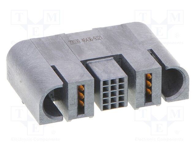 Connector: wire-board; -40÷105°C; angled; PIN: 17; THT; female