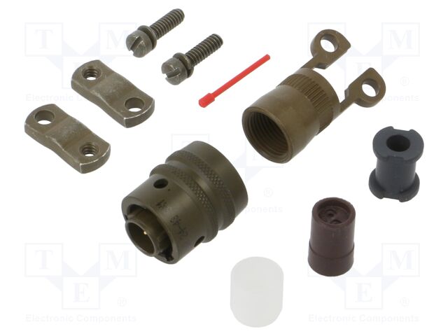 Connector: circular; plug; PT/451