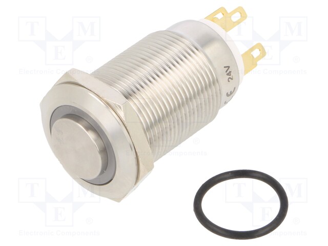 Switch: vandal resistant; Pos: 2; SPDT; 3A/220VAC; 5A/24VDC; IP65