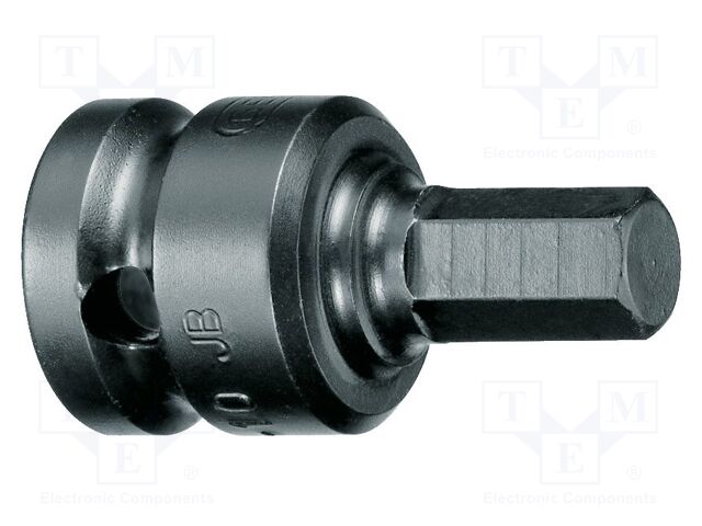 Socket; hex key,socket spanner; 5mm; 1/2"; steel