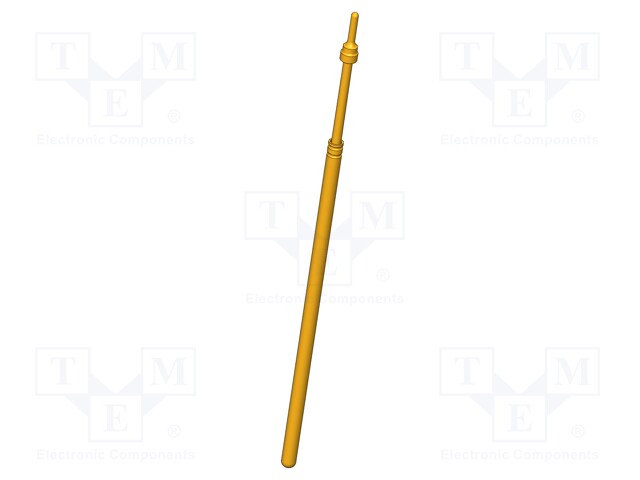 Needle-like test probe; Operational spring compression: 4.3mm
