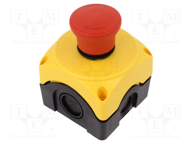 Control station; Man.series: Platinum; -25÷70°C; IP66; Pos: 2