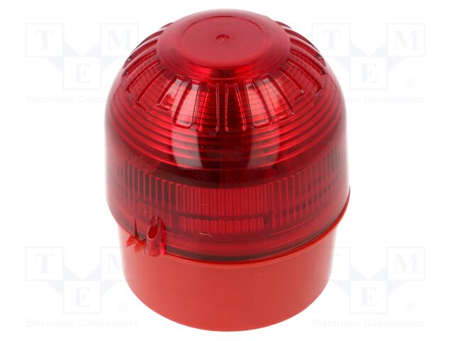 Signaller: lighting; flashing light; red; Sonos; 110/230VAC; IP65