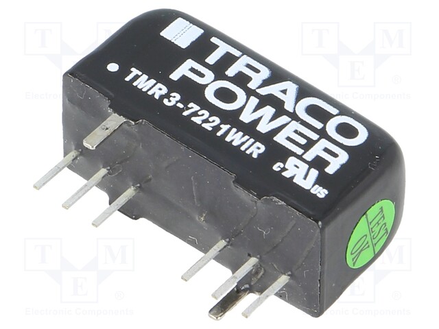 Converter: DC/DC; 3W; Uin: 43÷160V; Uout: 5VDC; Uout2: -5VDC; SIP8