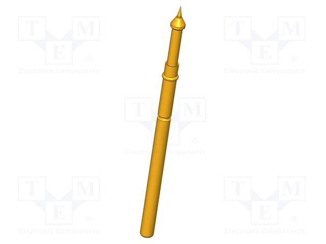 Test needle; Operational spring compression: 4mm; 5A; Ø: 1.8mm