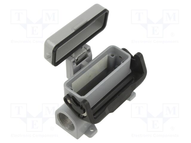 Enclosure: for HDC connectors; IL-BRID; size 66.16; M25; 66x16mm